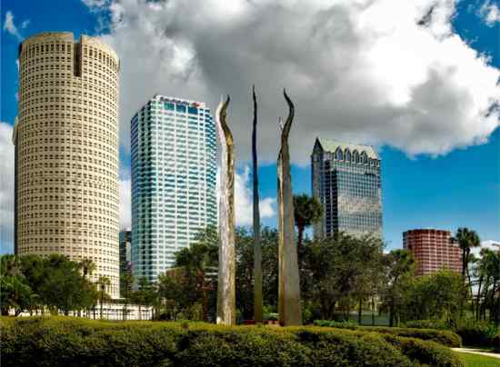 Tampa FL real estate skyscrapers
